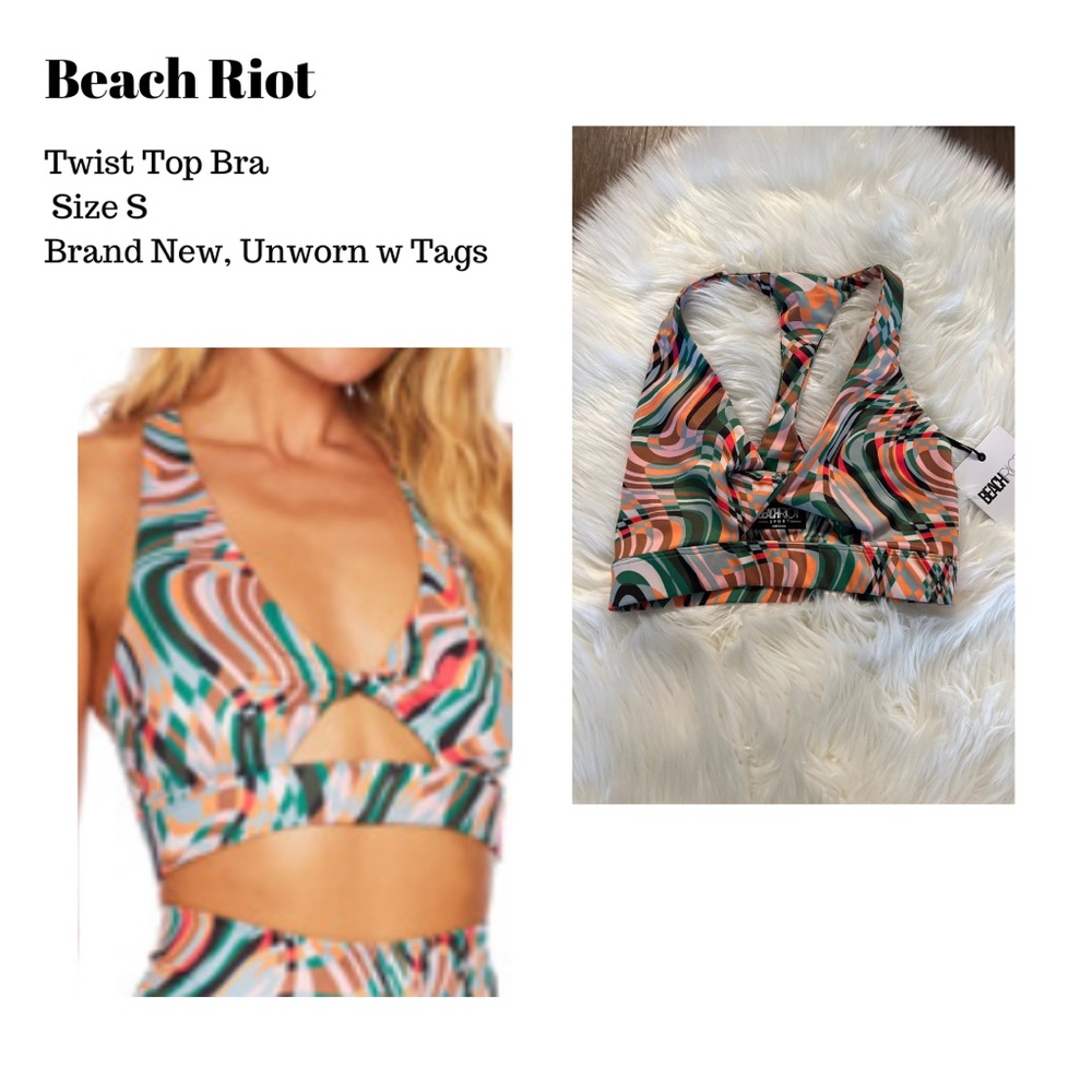 Beach Riot Twist Bra